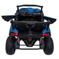 Duży Buggy dla dzieci UTV X3 Off-Road 2-osobowy 4 x 200W Niebieski BBH-028.NIE